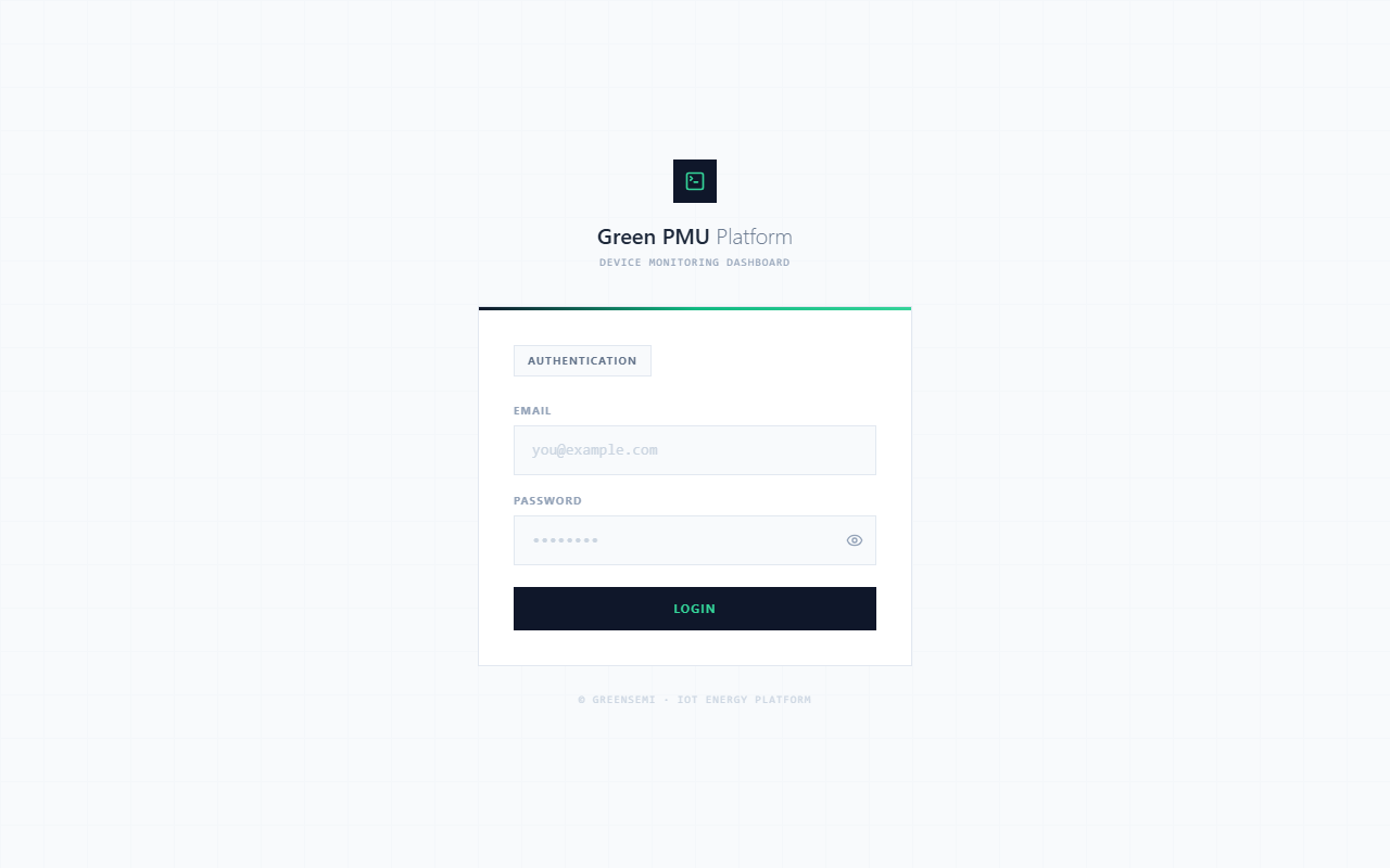 Green PMU Platform