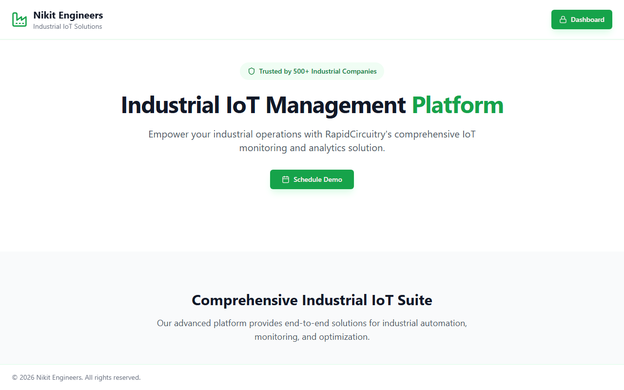 Industrial IoT Platform